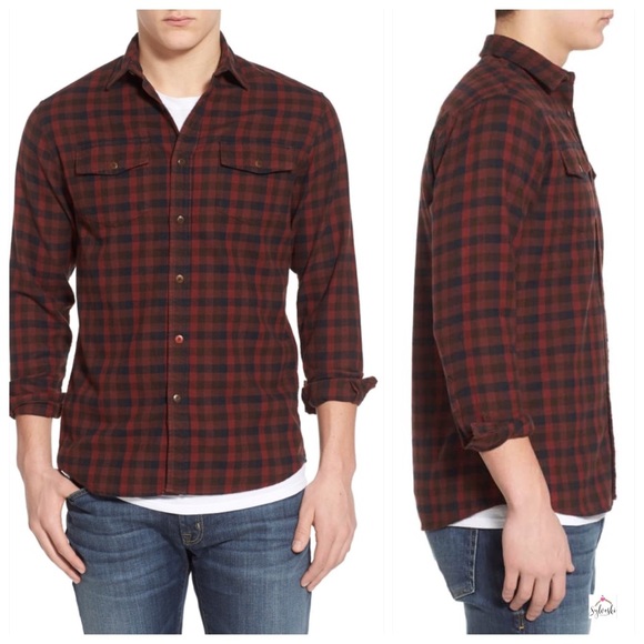 🆕 Katin Men's Red Mac Flannel Shirt - Picture 2 of 8